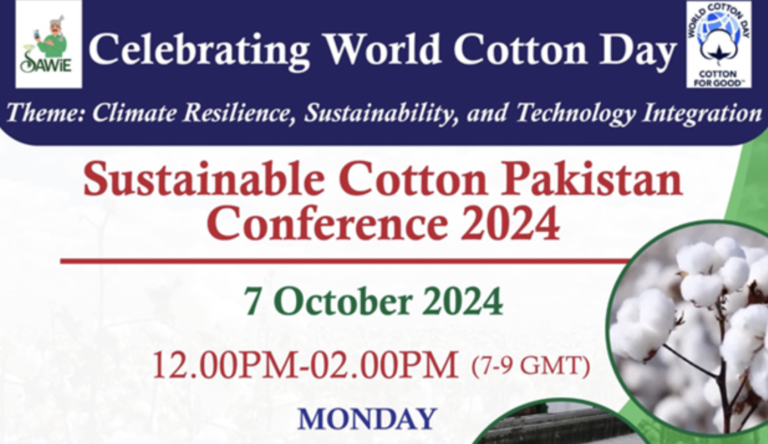 World Cotton Day: SAWIE’s Vision for Sustainable, Climate-Smart Cotton in Pakistan